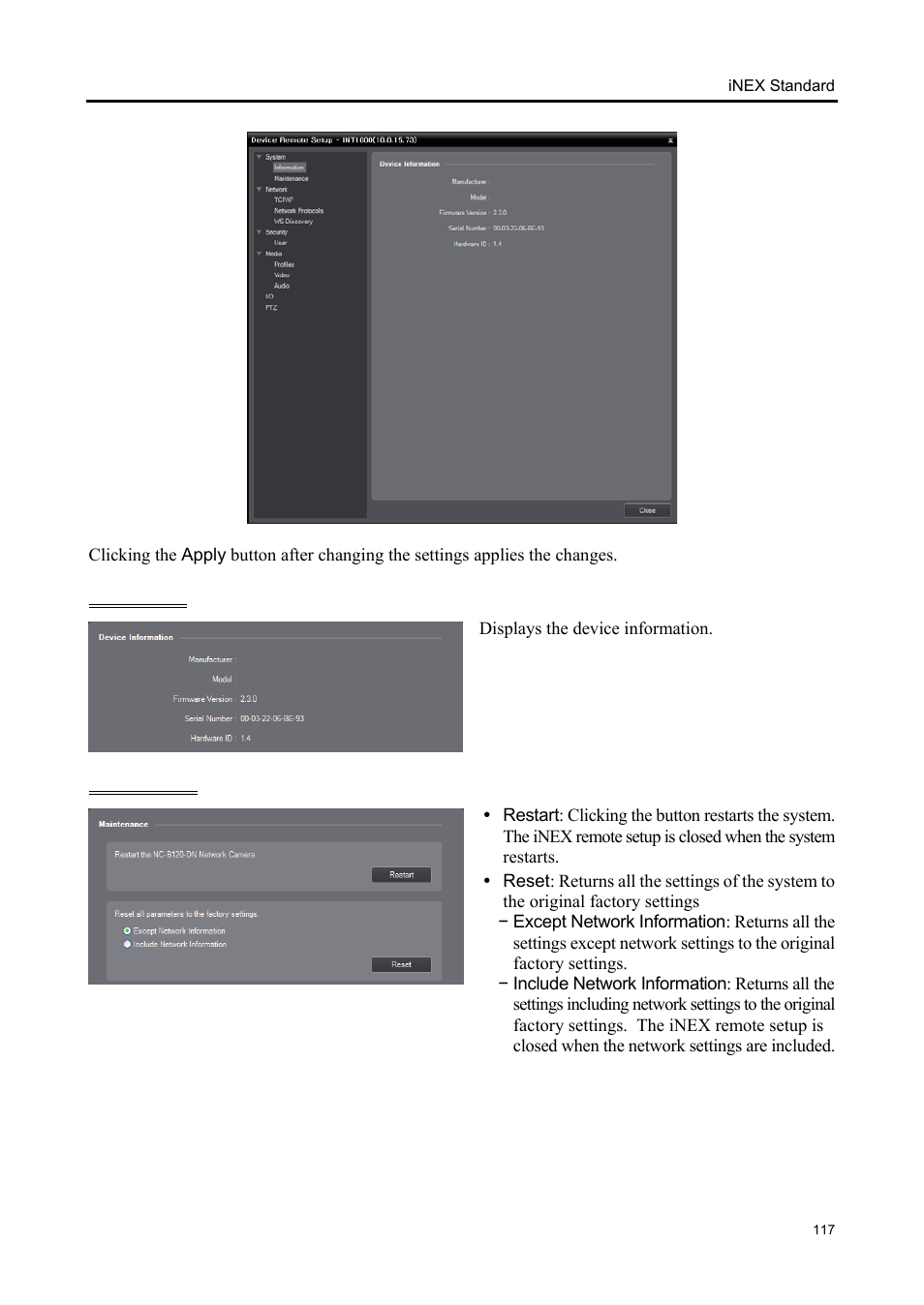 Eneo iNEX Client User Manual | Page 122 / 164