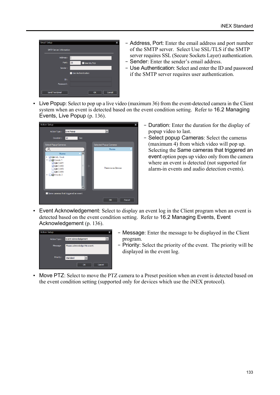 Eneo iNEX Client User Manual | Page 138 / 164