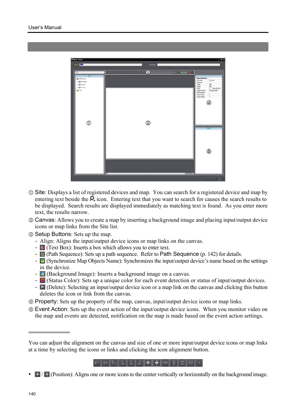 2 setting up map | Eneo iNEX Client User Manual | Page 145 / 164
