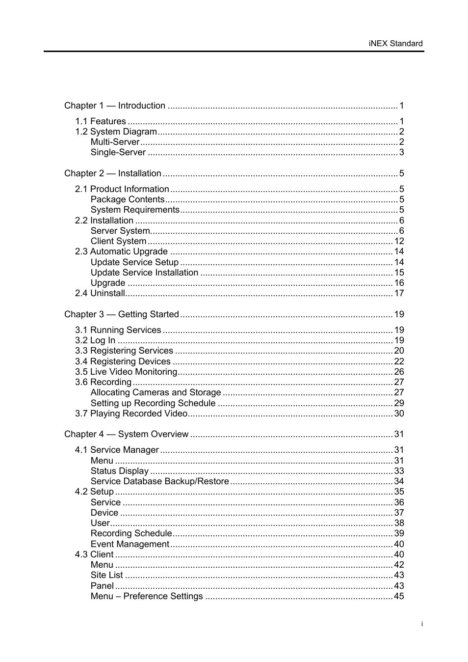 Eneo iNEX Client User Manual | Page 2 / 164