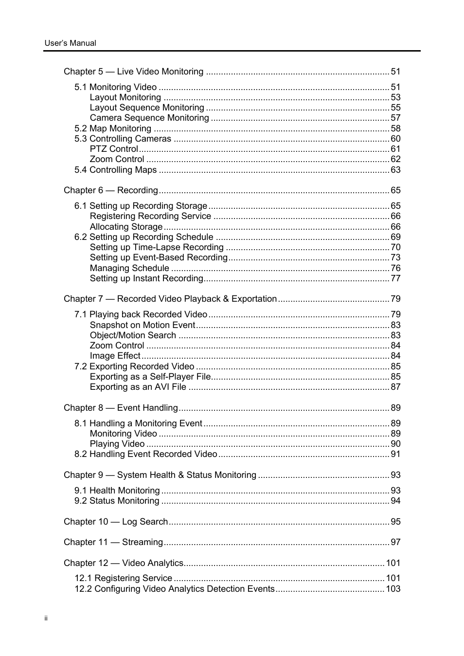 Eneo iNEX Client User Manual | Page 3 / 164