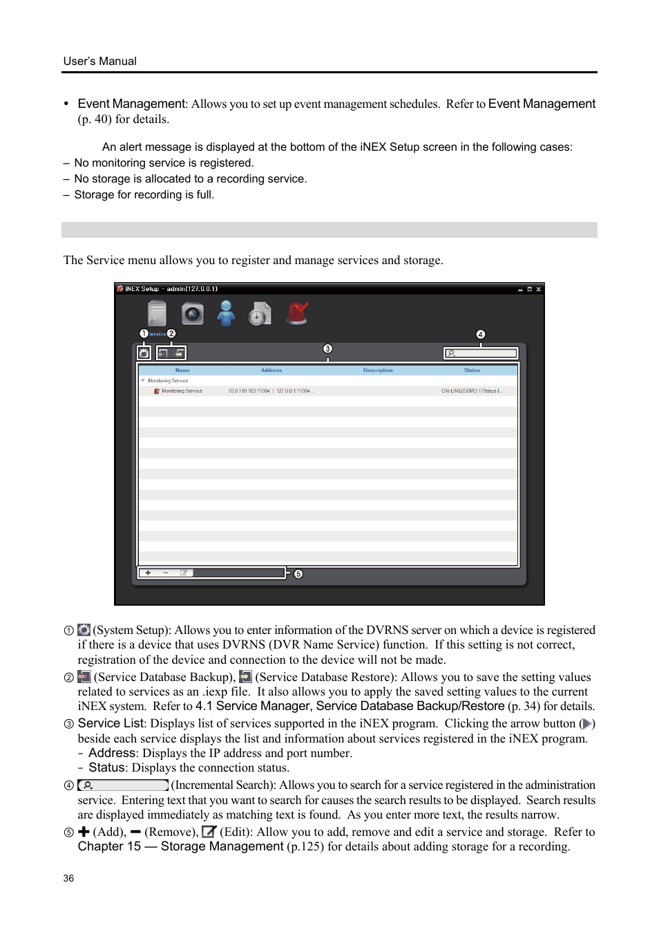 Eneo iNEX Client User Manual | Page 41 / 164