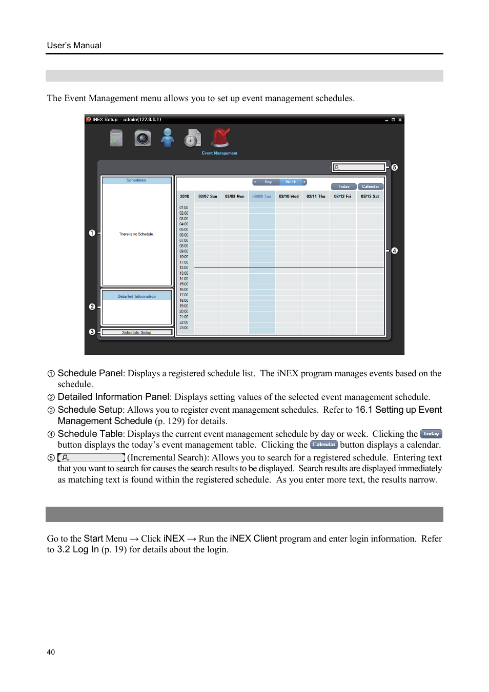 3 client | Eneo iNEX Client User Manual | Page 45 / 164