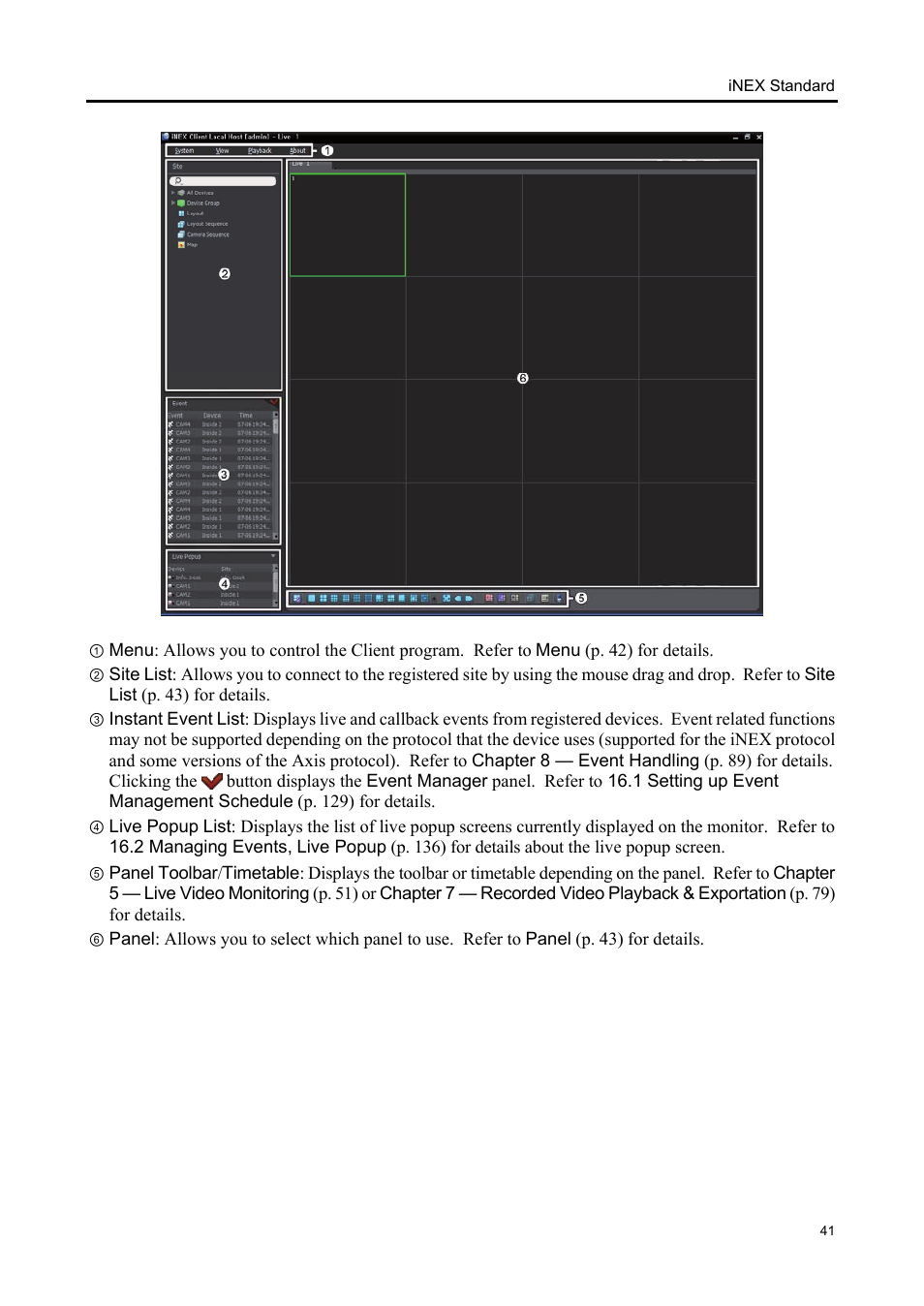 Eneo iNEX Client User Manual | Page 46 / 164
