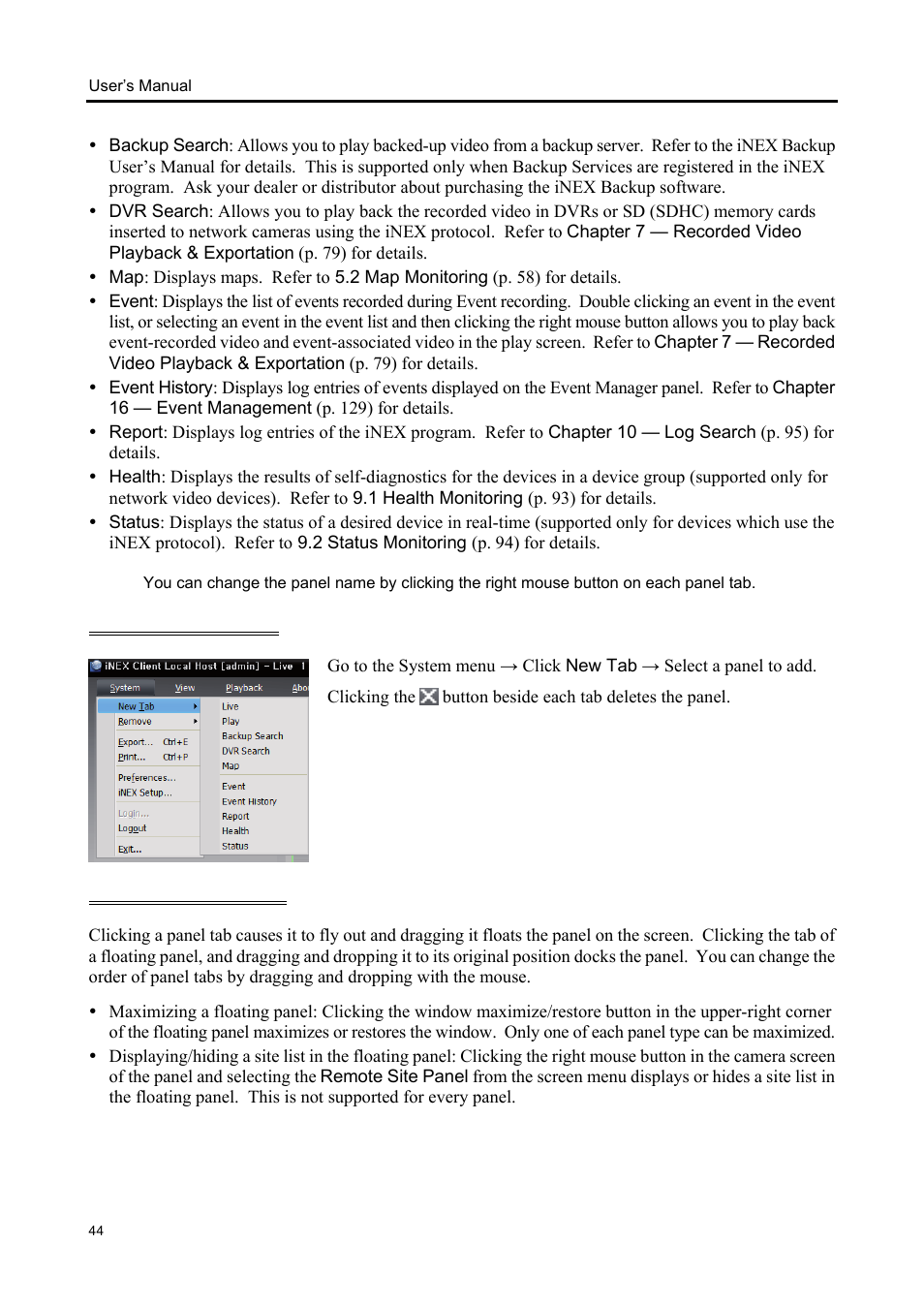 Eneo iNEX Client User Manual | Page 49 / 164
