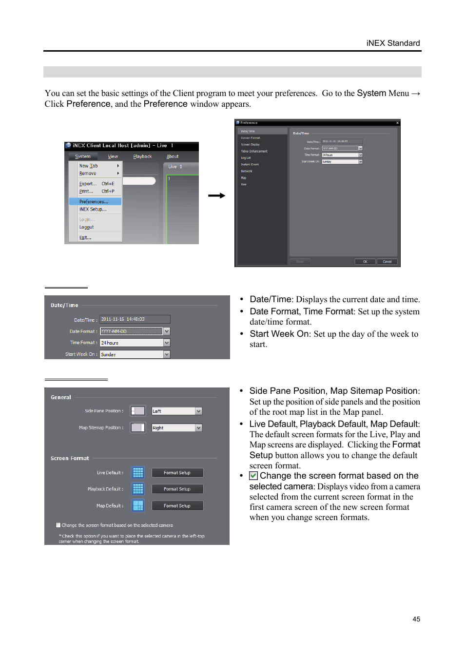 Eneo iNEX Client User Manual | Page 50 / 164