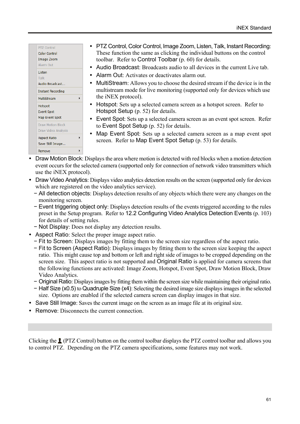 Eneo iNEX Client User Manual | Page 66 / 164