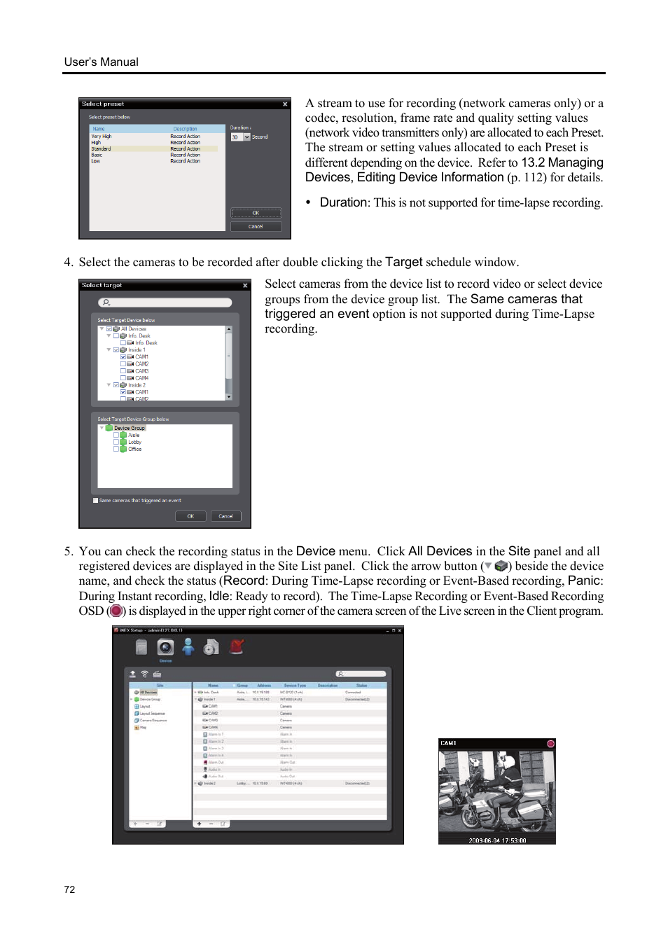 Eneo iNEX Client User Manual | Page 77 / 164