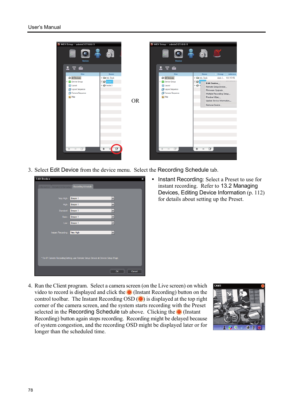 Eneo iNEX Client User Manual | Page 83 / 164