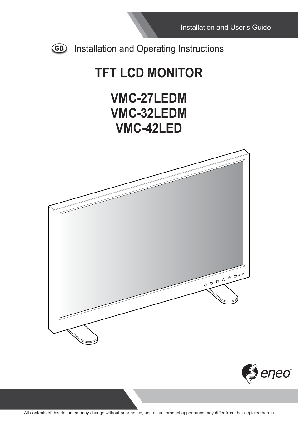 Eneo VMC-32LEDM User Manual | 36 pages