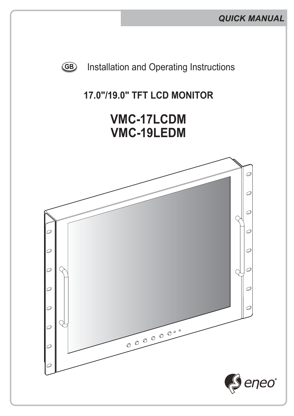 Eneo VMC-17LCDM User Manual | 40 pages