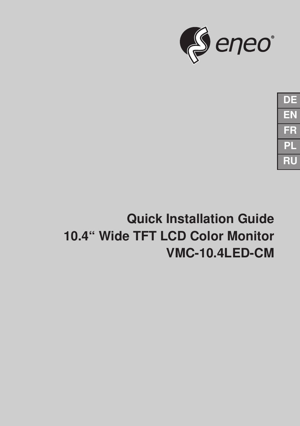 Eneo VMC-10.4LED-CM User Manual | 56 pages