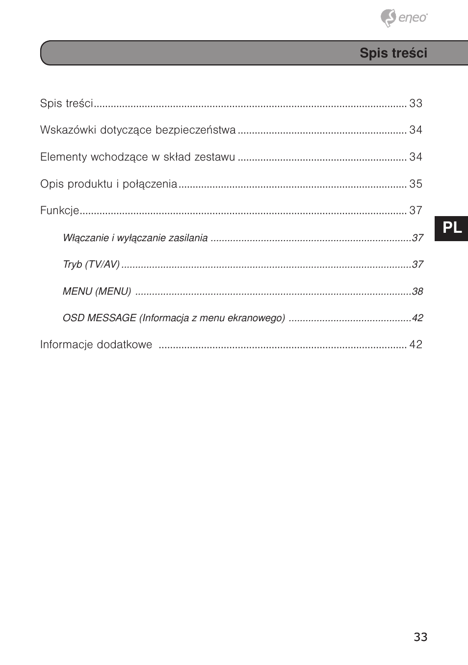 De en fr pl ru | Eneo VMC-10.4LED-CM User Manual | Page 33 / 56