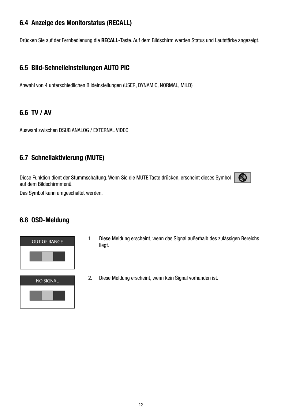 Eneo VMC-8LCD-CP01B User Manual | Page 12 / 56