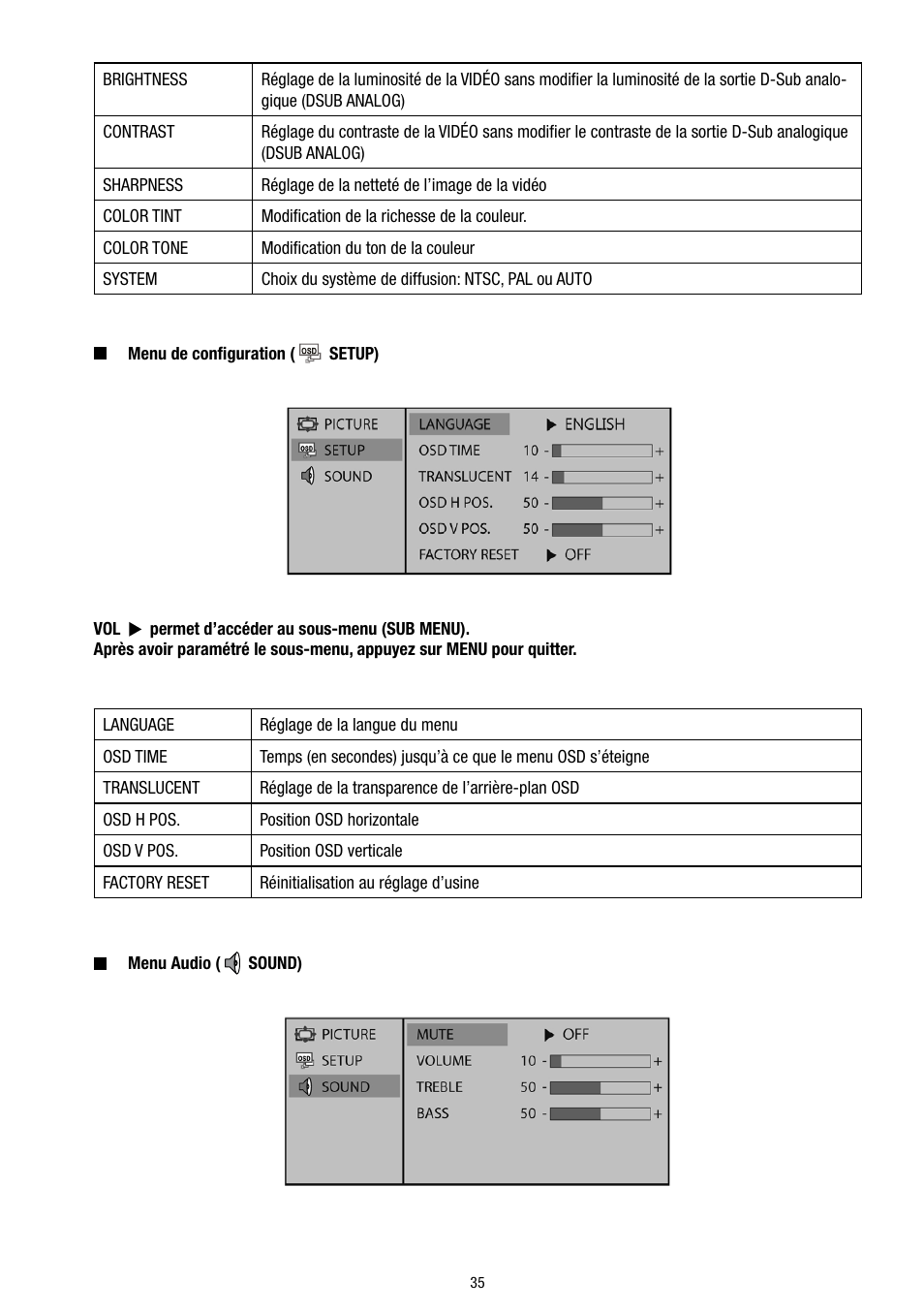 Eneo VMC-8LCD-CP01B User Manual | Page 35 / 56