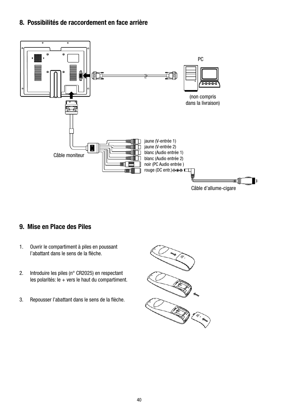 Eneo VMC-8LCD-CP01B User Manual | Page 40 / 56