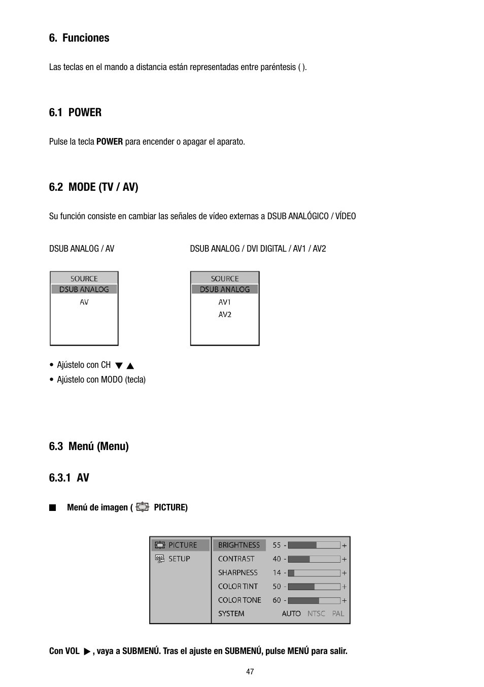 Eneo VMC-8LCD-CP01B User Manual | Page 47 / 56