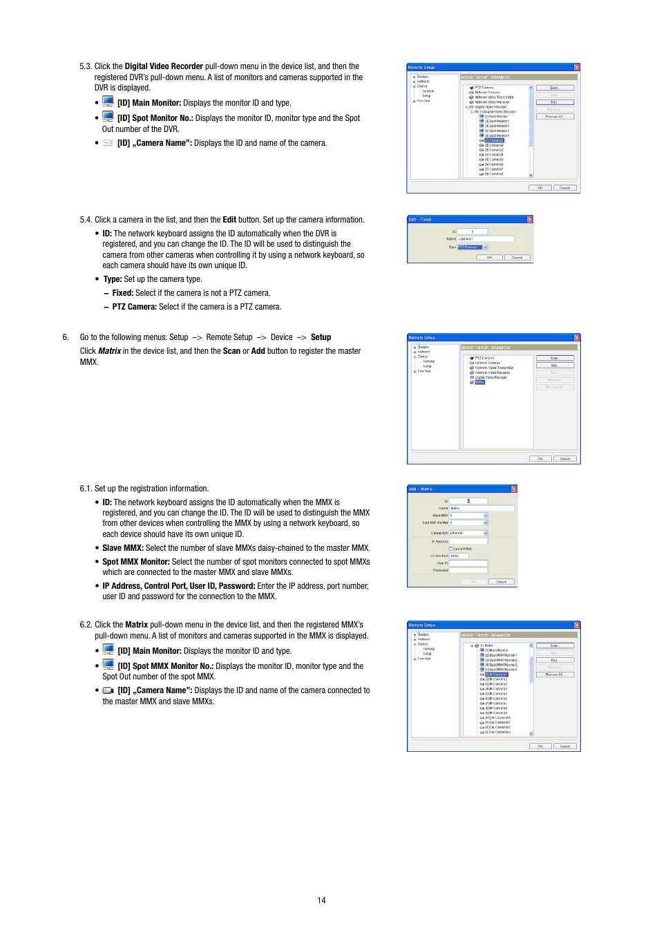 Eneo KBD-NSC-100 User Manual | Page 14 / 40