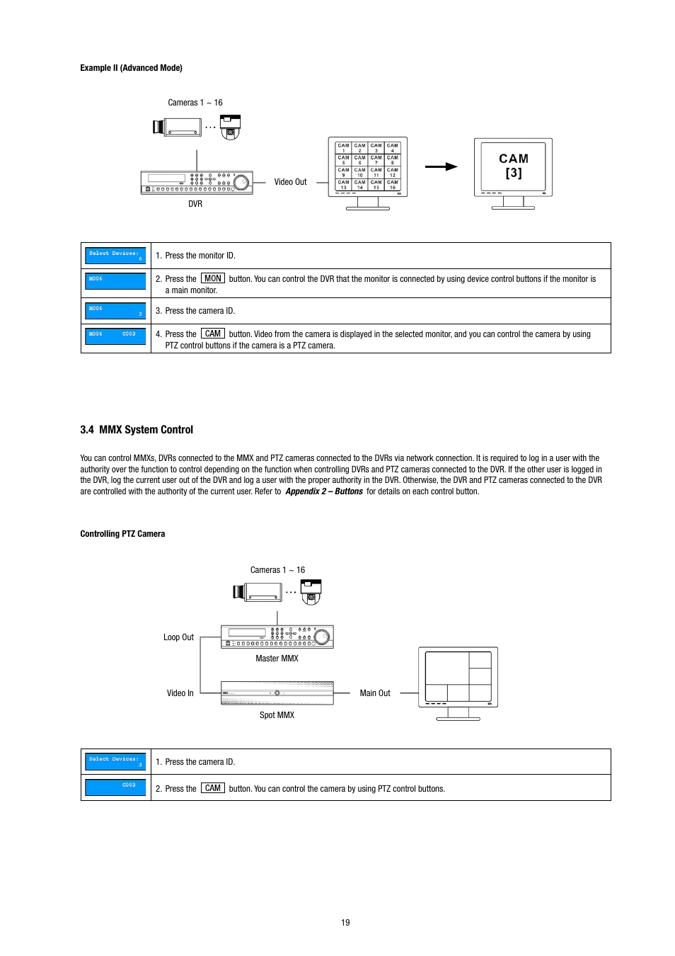 4 mmx system control | Eneo KBD-NSC-100 User Manual | Page 19 / 40