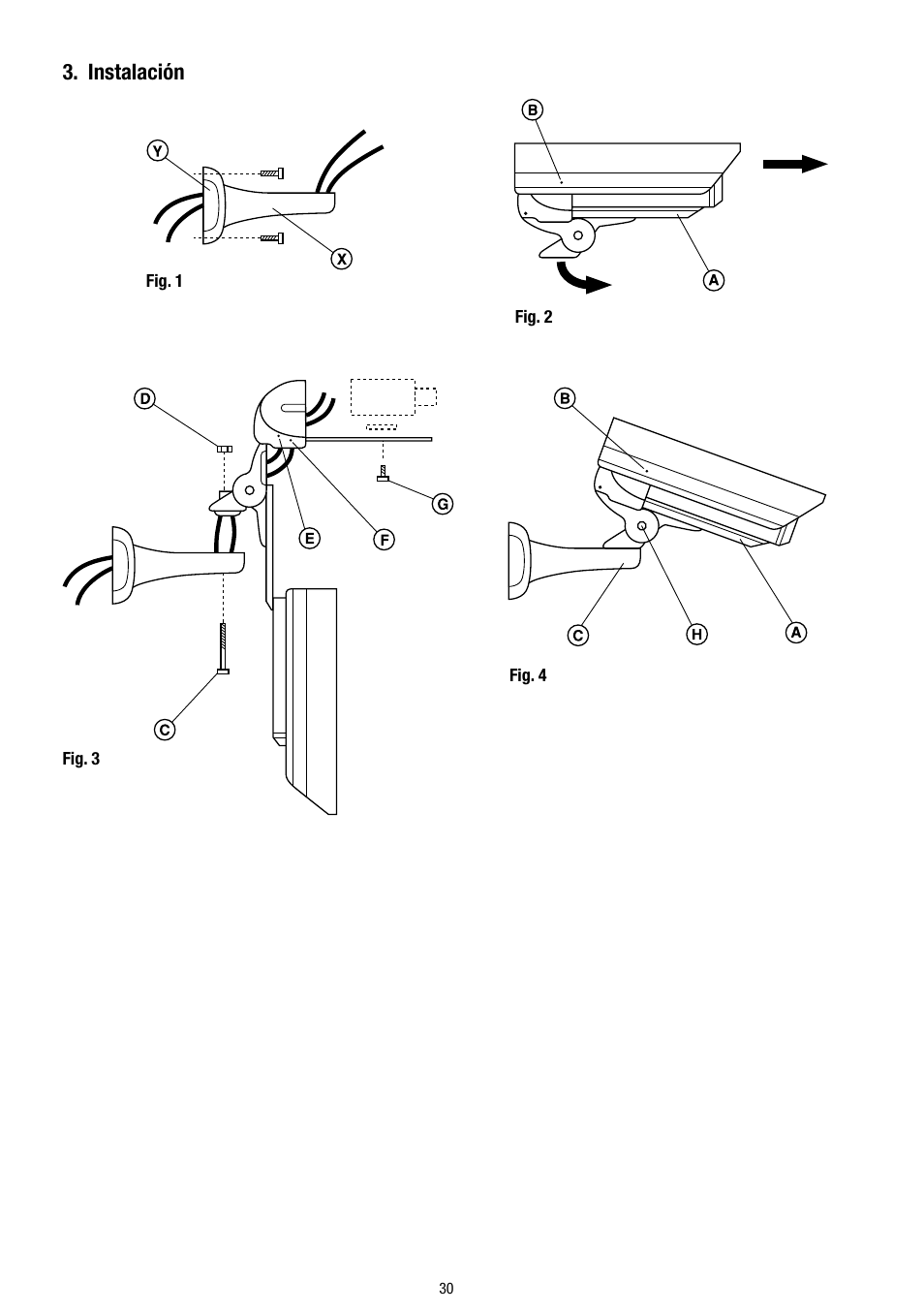 Instalación | Eneo VTL-300/WW-POEB User Manual | Page 30 / 56
