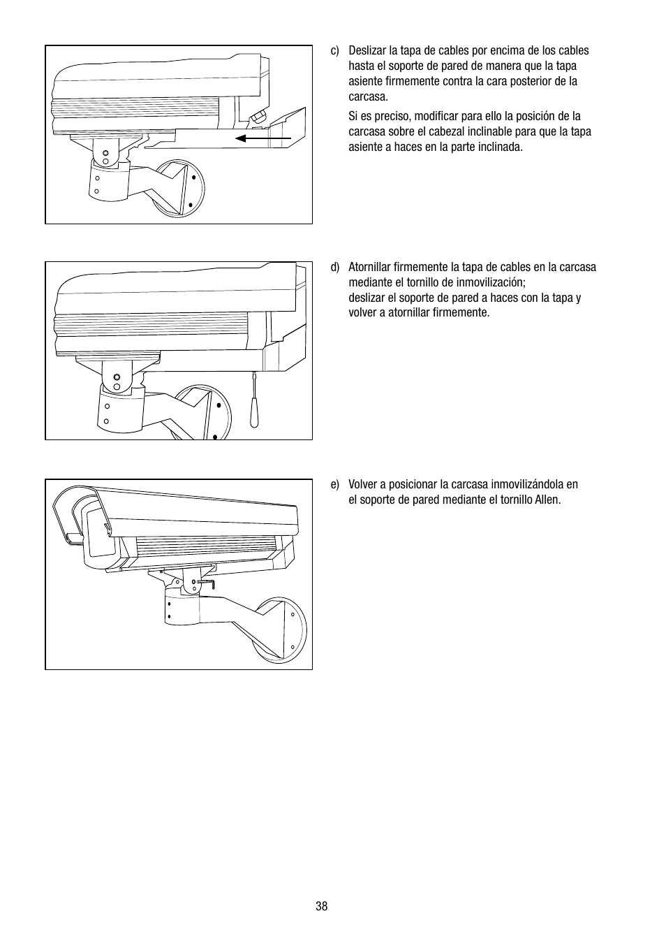 Eneo VHM/ECLKA-W User Manual | Page 38 / 40