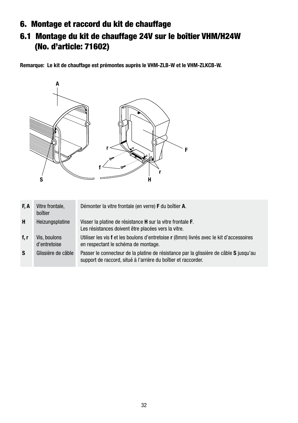 Eneo VHM/ZLB-W User Manual | Page 32 / 52