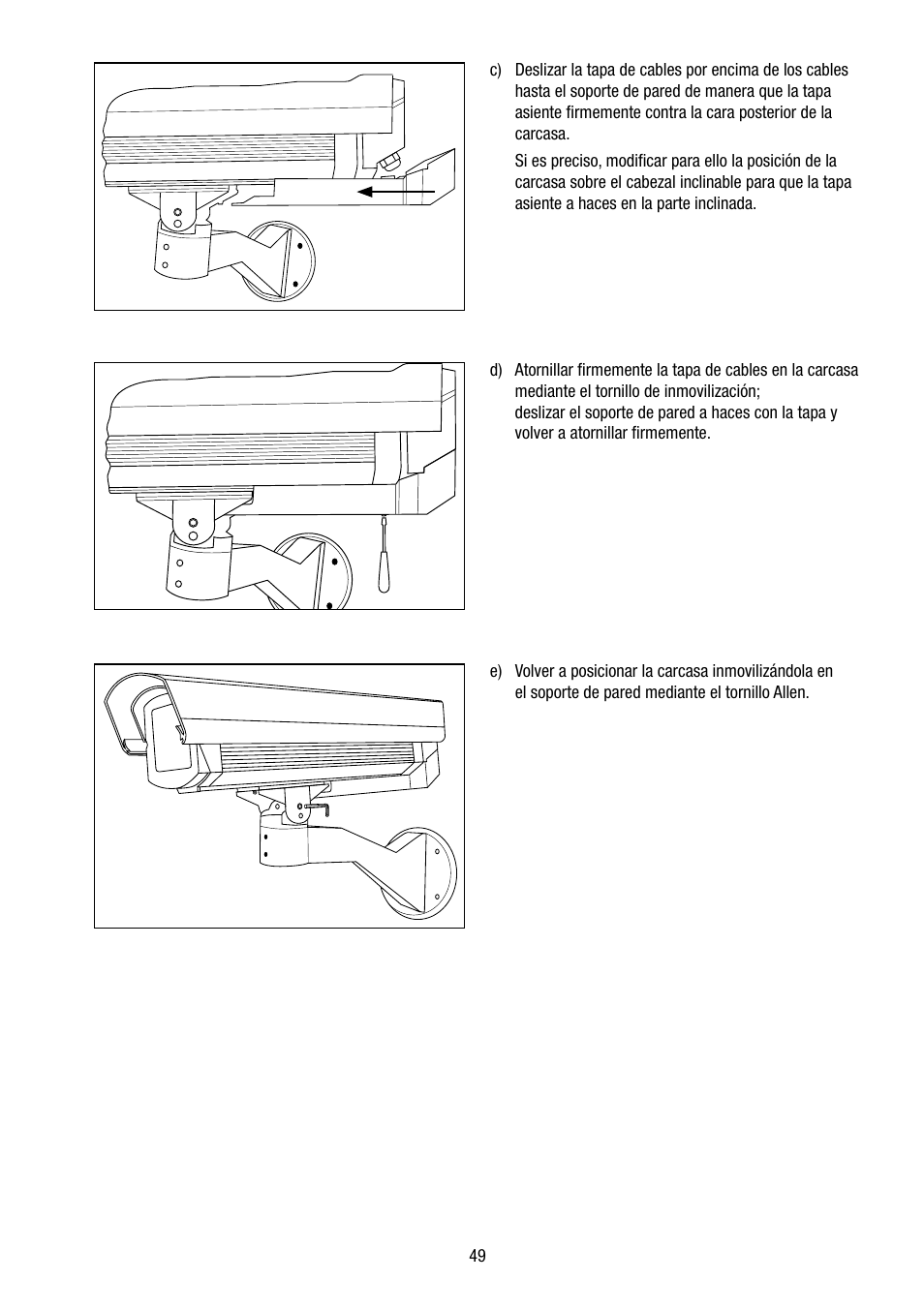 Eneo VHM/ZLB-W User Manual | Page 49 / 52