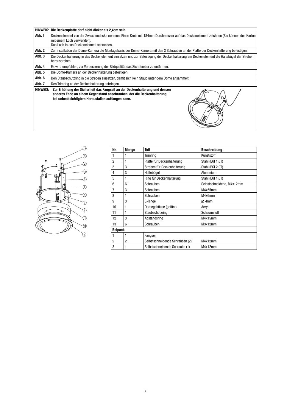 Eneo EDC-IDFSW User Manual | Page 7 / 32