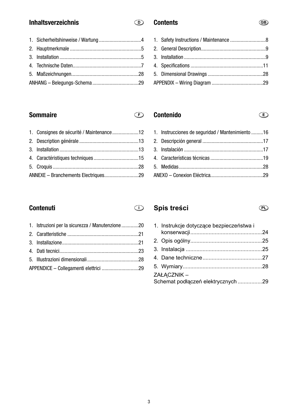 Eneo VTL-WWD User Manual | Page 3 / 32