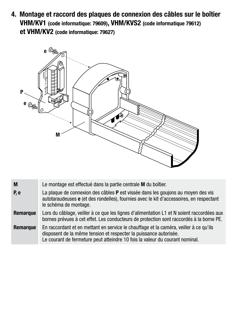 Vhm/kvs2, Et vhm/kv2, Mp e e | Eneo VHM/KV2 User Manual | Page 14 / 20