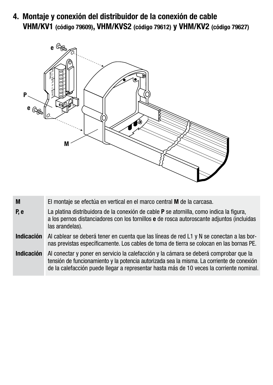 Vhm/kvs2, Y vhm/kv2, Mp e e | Eneo VHM/KV2 User Manual | Page 19 / 20