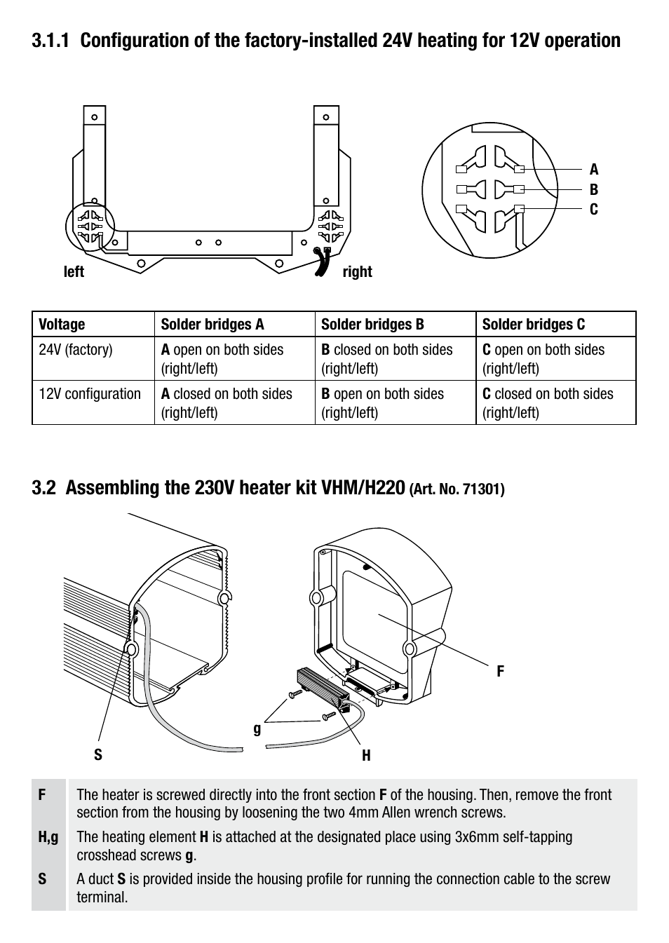 Eneo VHM/KV2 User Manual | Page 8 / 20