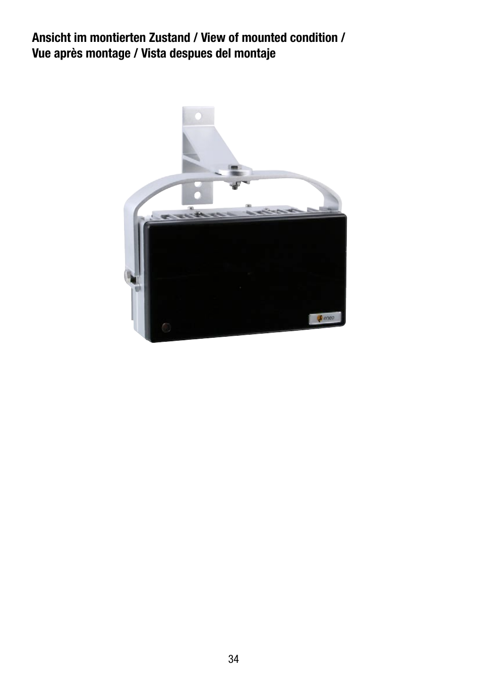 Eneo LED-WBSET User Manual | Page 34 / 36