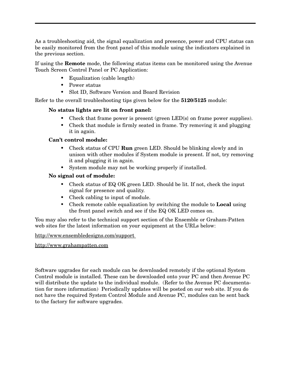 Ensemble Designs 5120 Dual Digital Video Distribution Amplifiers User Manual | Page 10 / 12