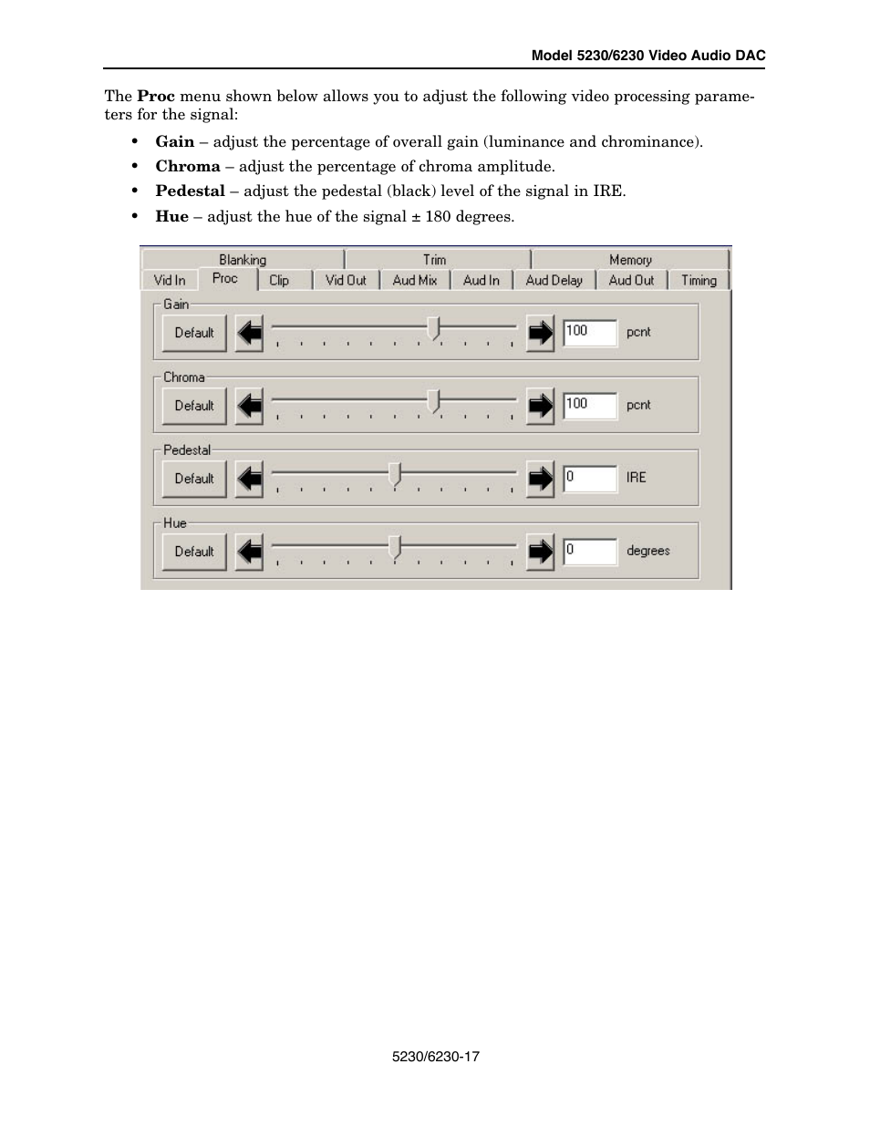 Ensemble Designs 5230 Digital to Analog Video Converter and Disembedder User Manual | Page 17 / 42