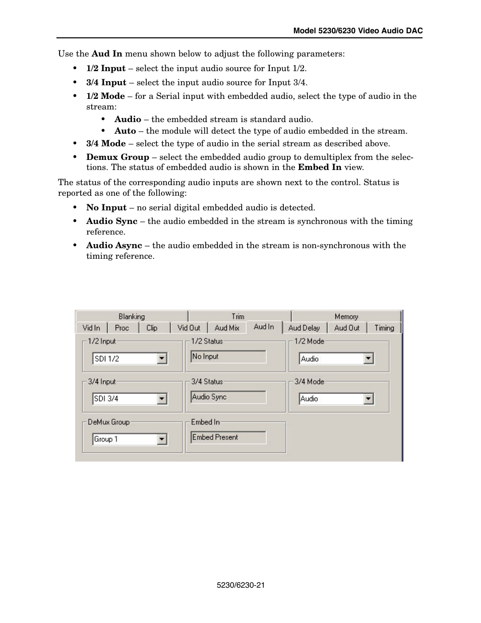 Ensemble Designs 5230 Digital to Analog Video Converter and Disembedder User Manual | Page 21 / 42