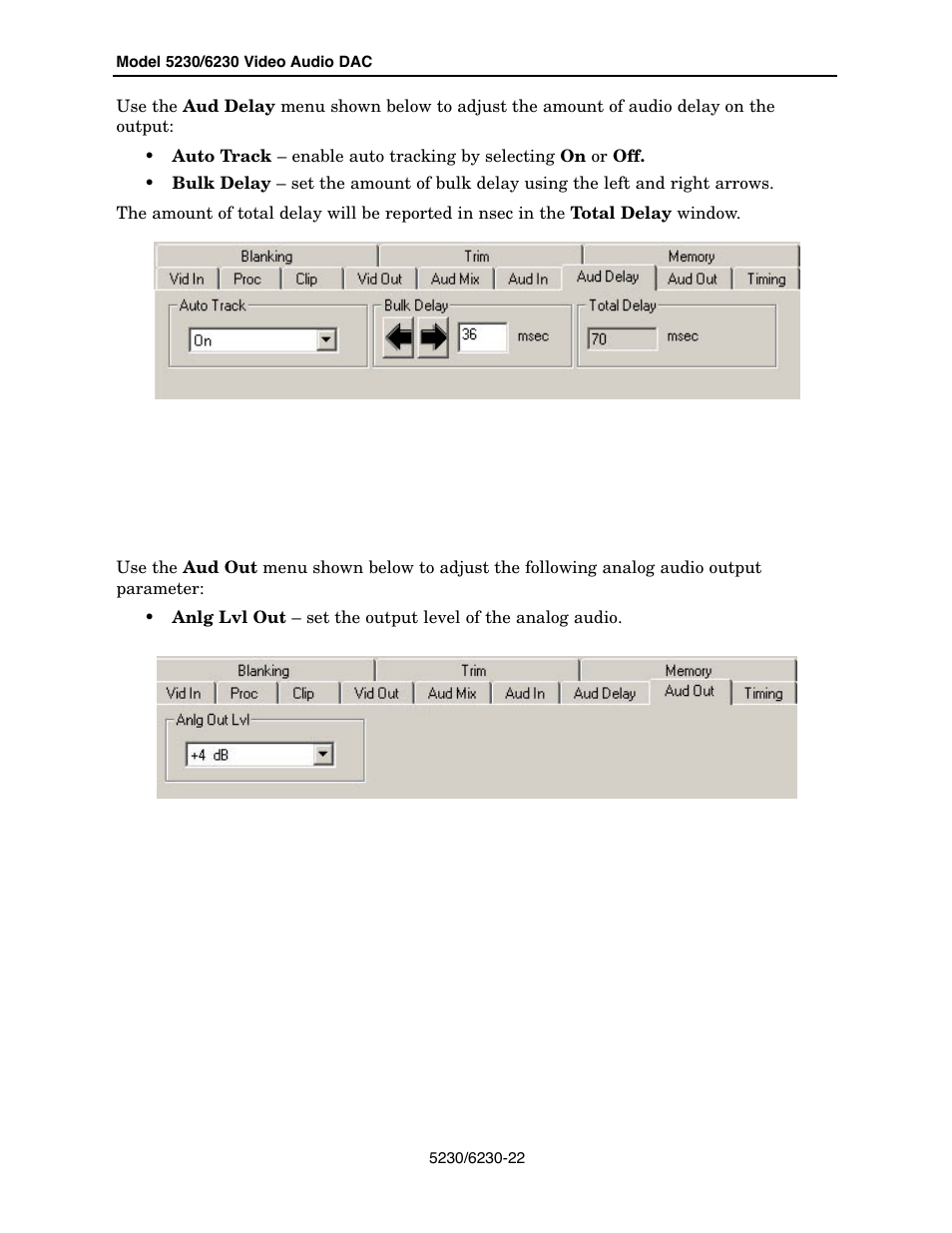 Ensemble Designs 5230 Digital to Analog Video Converter and Disembedder User Manual | Page 22 / 42