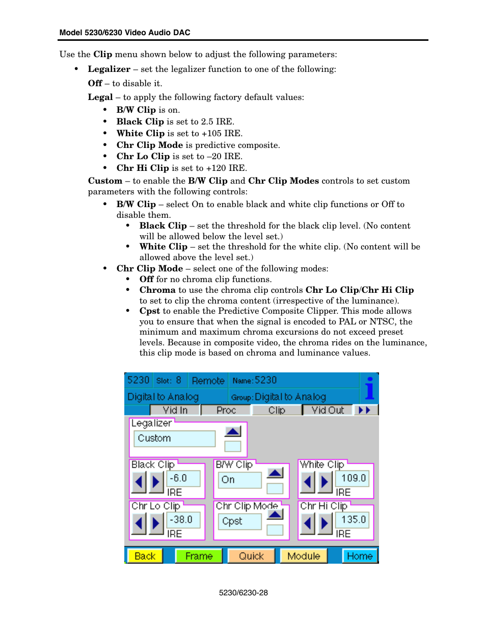 Ensemble Designs 5230 Digital to Analog Video Converter and Disembedder User Manual | Page 28 / 42