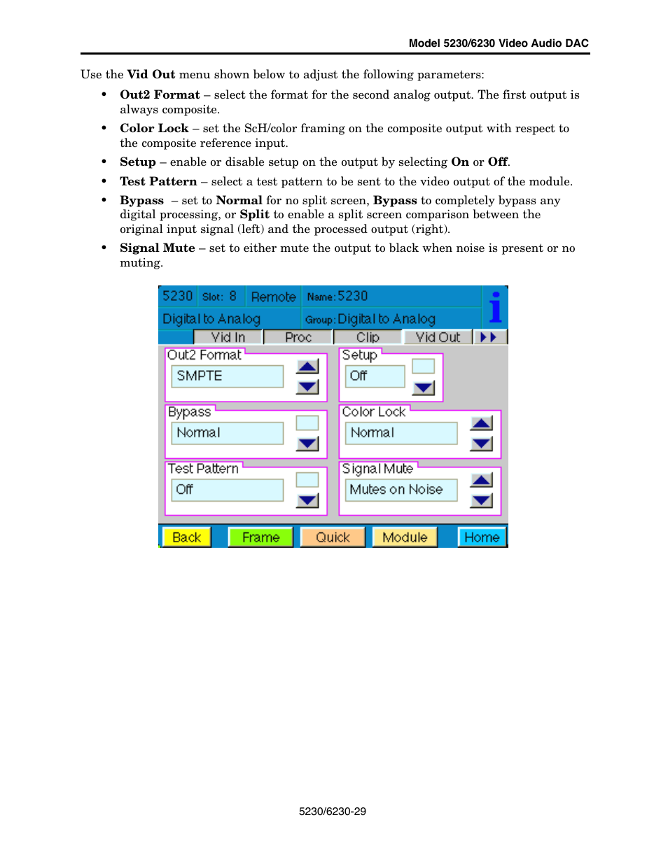 Ensemble Designs 5230 Digital to Analog Video Converter and Disembedder User Manual | Page 29 / 42