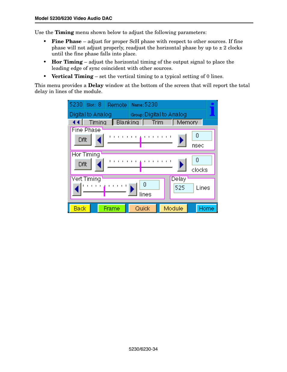 Ensemble Designs 5230 Digital to Analog Video Converter and Disembedder User Manual | Page 34 / 42