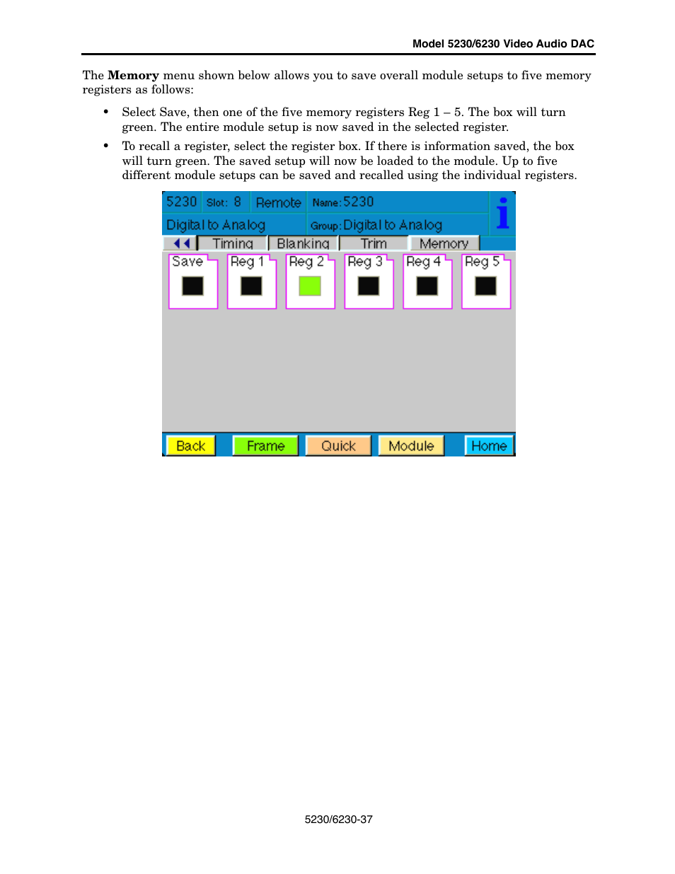 Ensemble Designs 5230 Digital to Analog Video Converter and Disembedder User Manual | Page 37 / 42