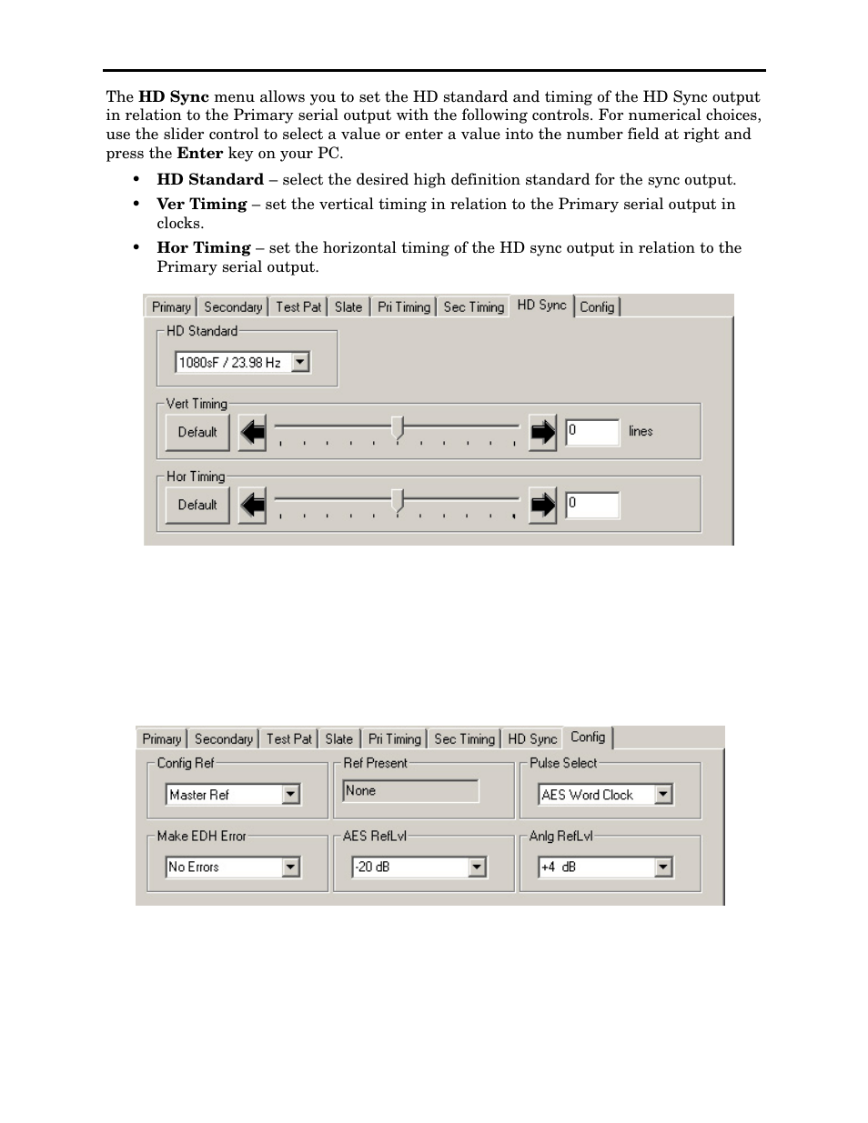 Ensemble Designs 5400 Dual Sync Generator and Test Signal Generator with HD Tri-Level Sync User Manual | Page 21 / 42