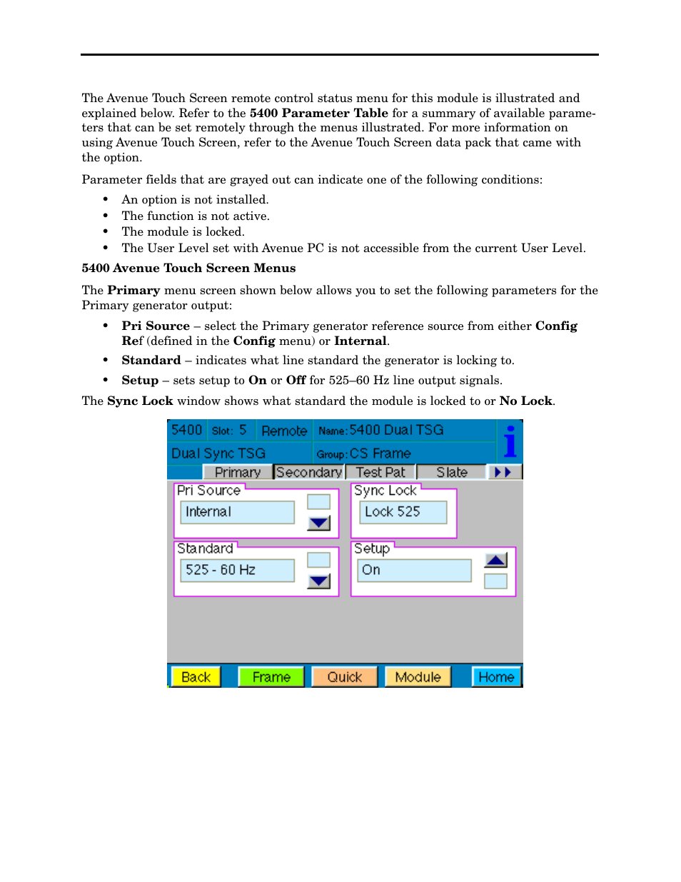 Ensemble Designs 5400 Dual Sync Generator and Test Signal Generator with HD Tri-Level Sync User Manual | Page 23 / 42