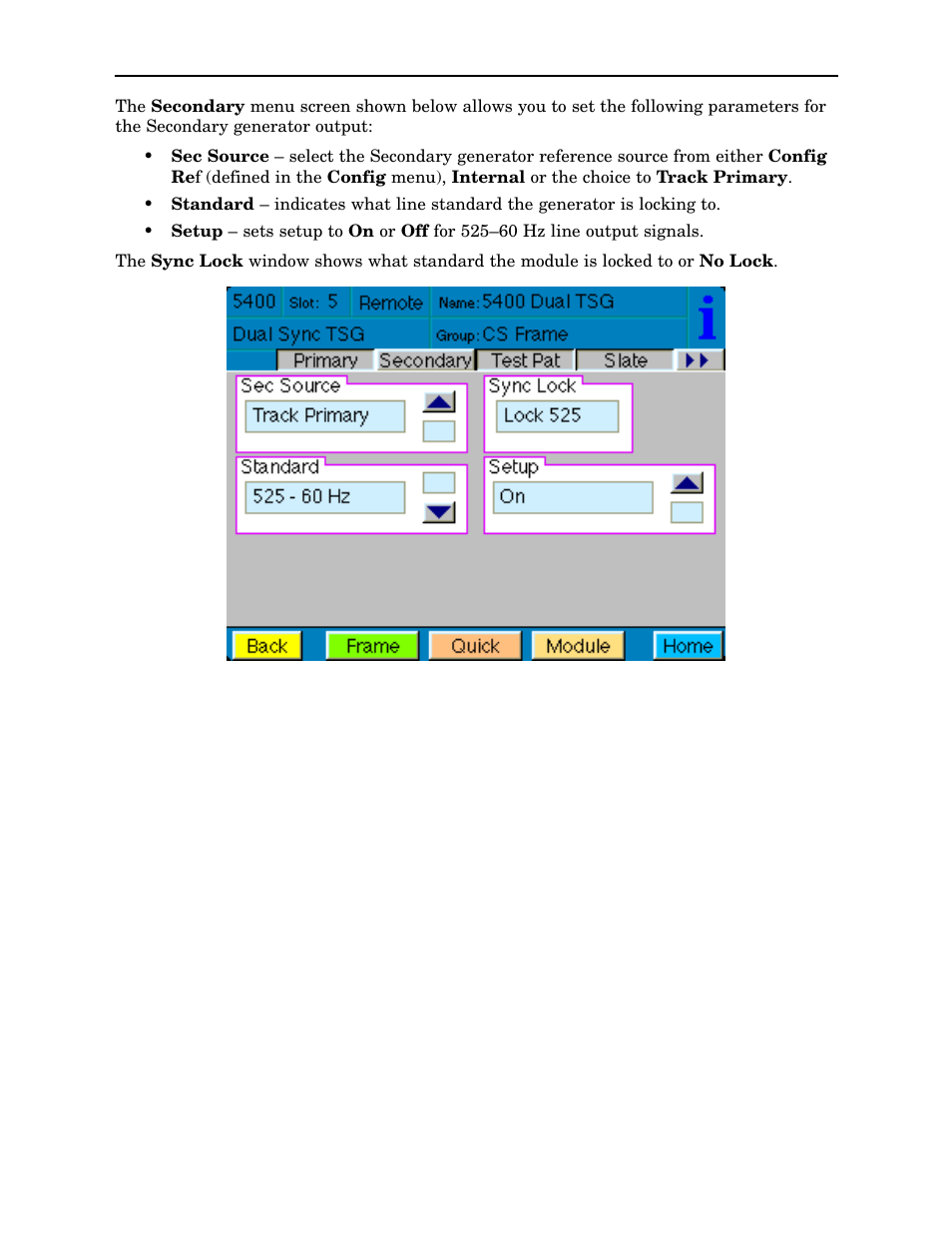 Ensemble Designs 5400 Dual Sync Generator and Test Signal Generator with HD Tri-Level Sync User Manual | Page 24 / 42