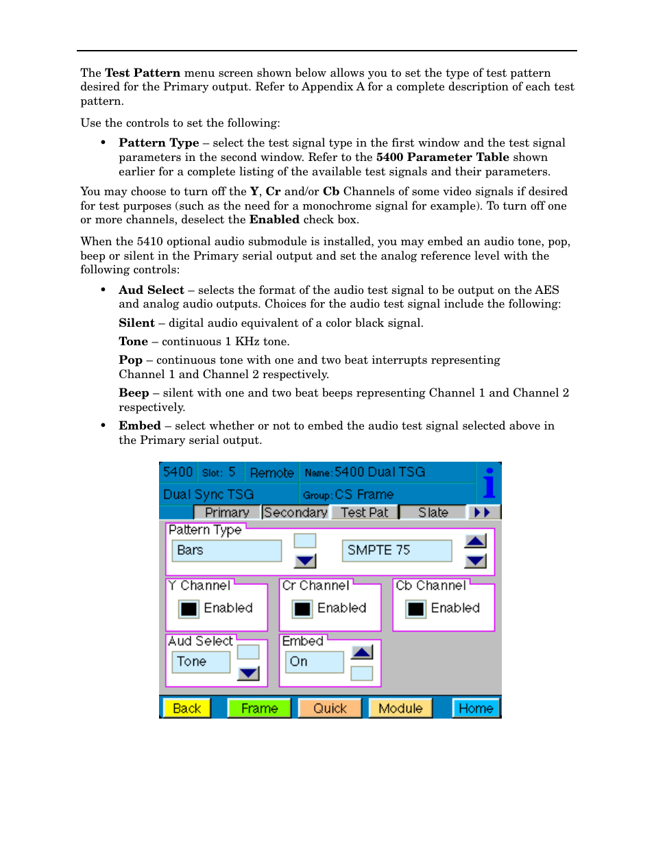 Ensemble Designs 5400 Dual Sync Generator and Test Signal Generator with HD Tri-Level Sync User Manual | Page 25 / 42