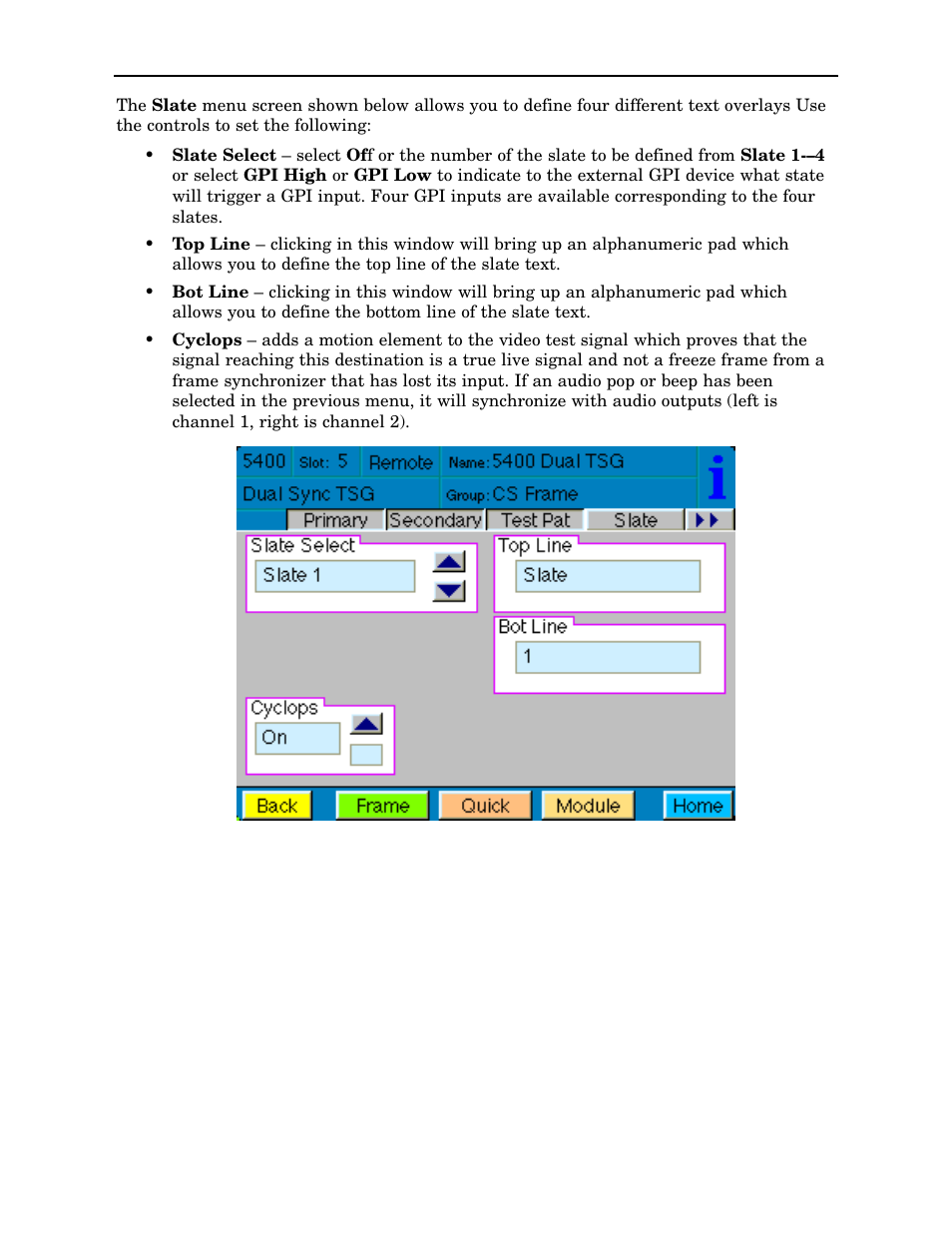 Ensemble Designs 5400 Dual Sync Generator and Test Signal Generator with HD Tri-Level Sync User Manual | Page 26 / 42