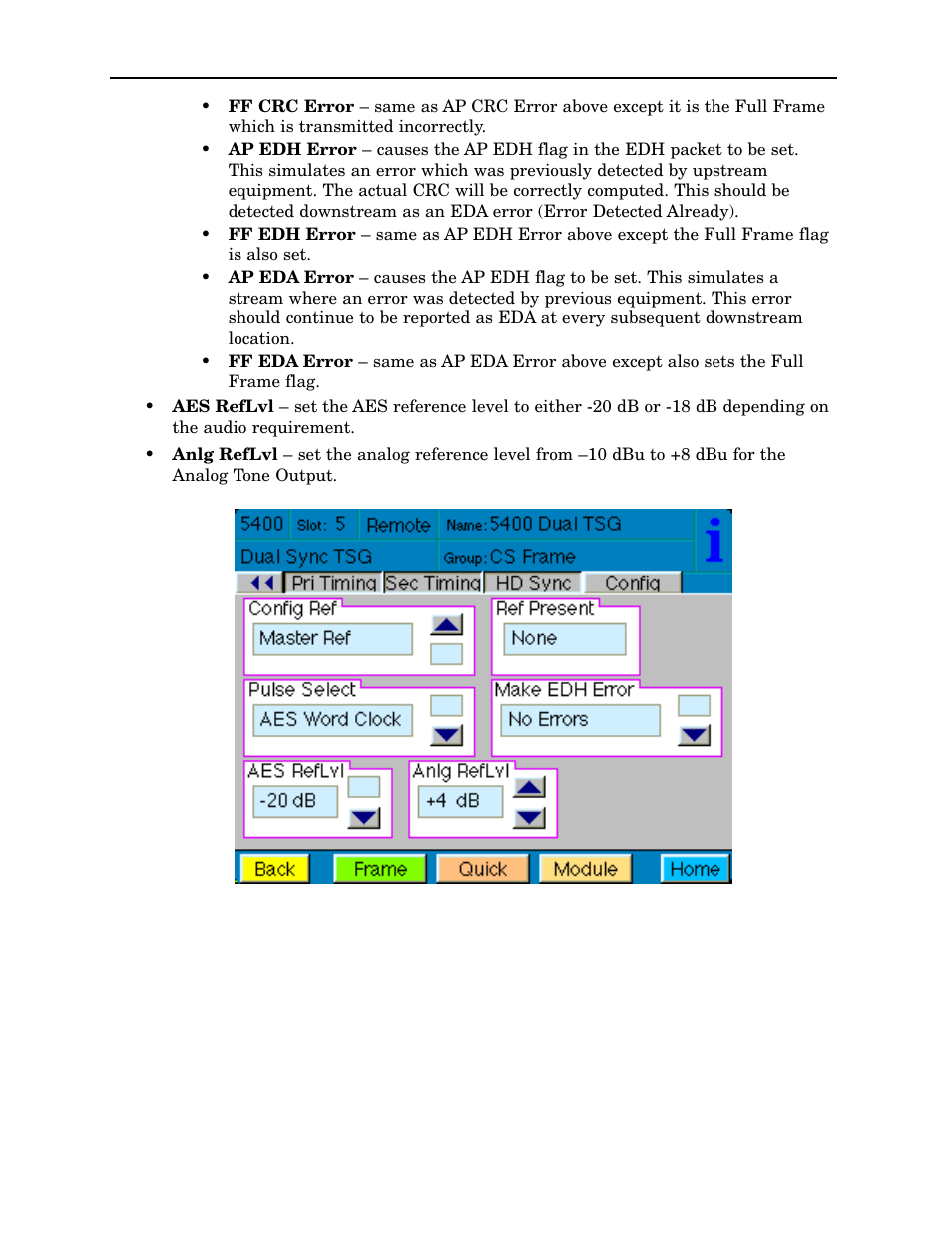 Ensemble Designs 5400 Dual Sync Generator and Test Signal Generator with HD Tri-Level Sync User Manual | Page 29 / 42