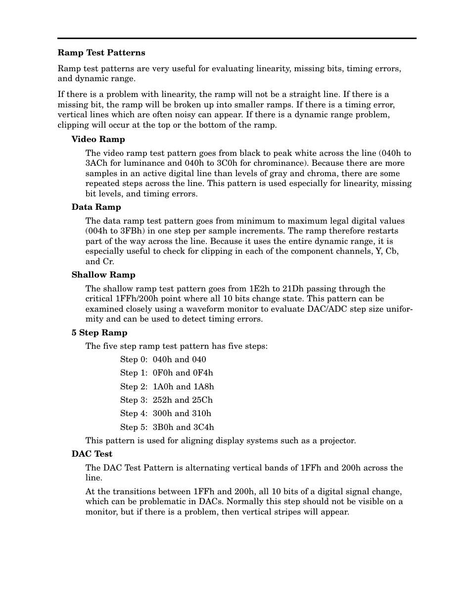 Ensemble Designs 5400 Dual Sync Generator and Test Signal Generator with HD Tri-Level Sync User Manual | Page 38 / 42