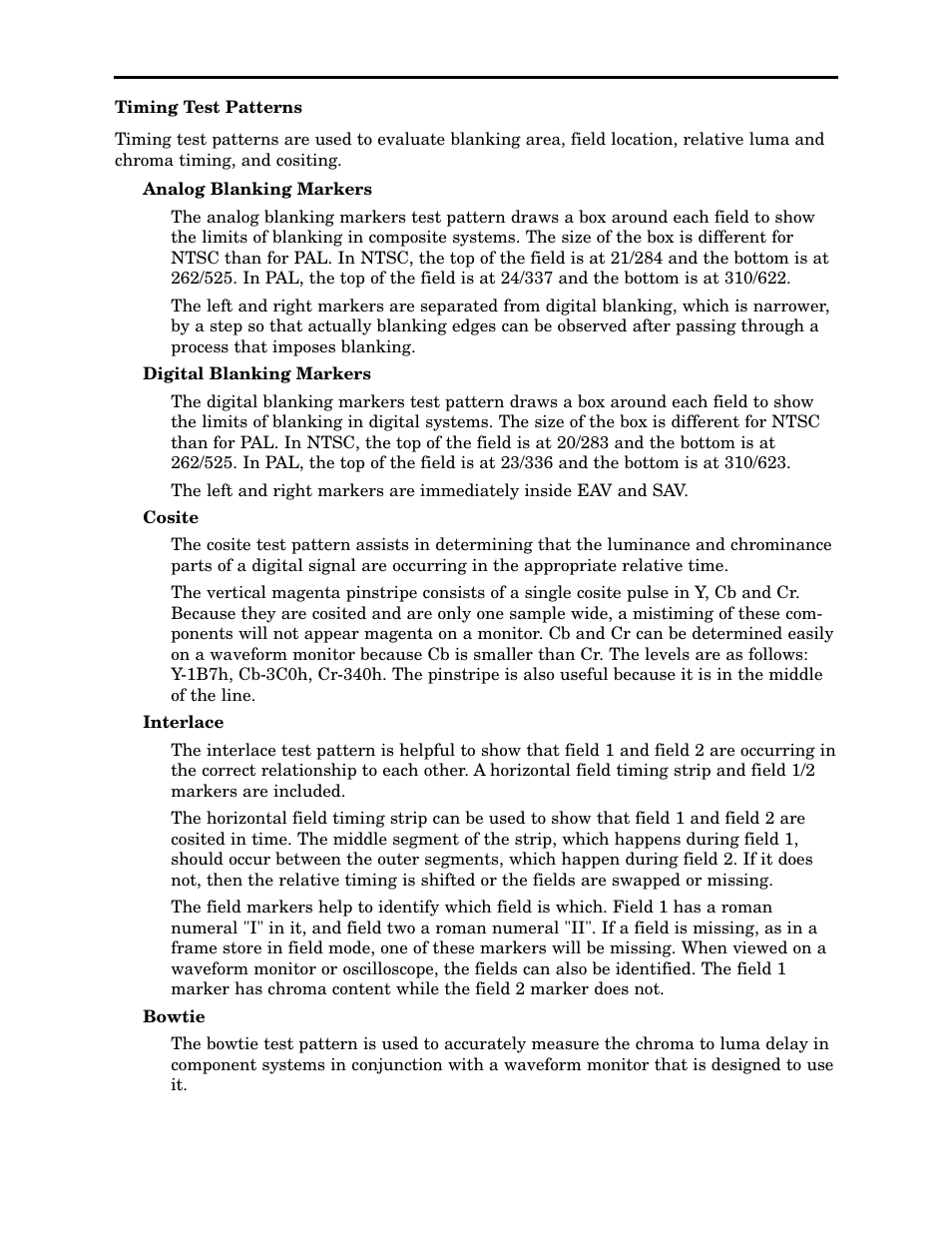 Ensemble Designs 5400 Dual Sync Generator and Test Signal Generator with HD Tri-Level Sync User Manual | Page 40 / 42