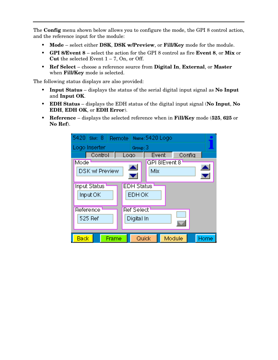 Ensemble Designs 5420 SD Logo Inserter User Manual | Page 21 / 26